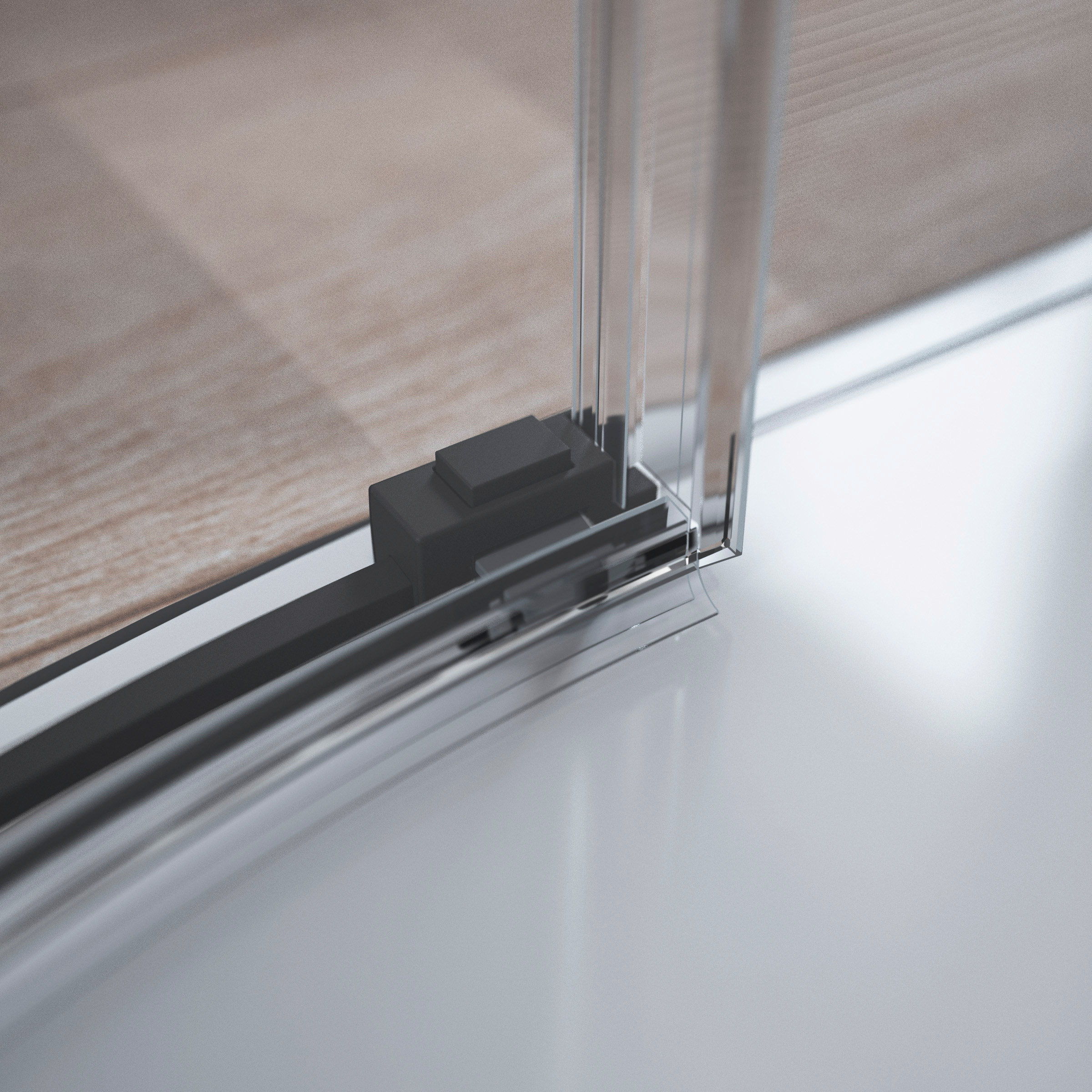 Idea Black – Kiakasztható és kiemelhető ajtók a könnyű tisztításért