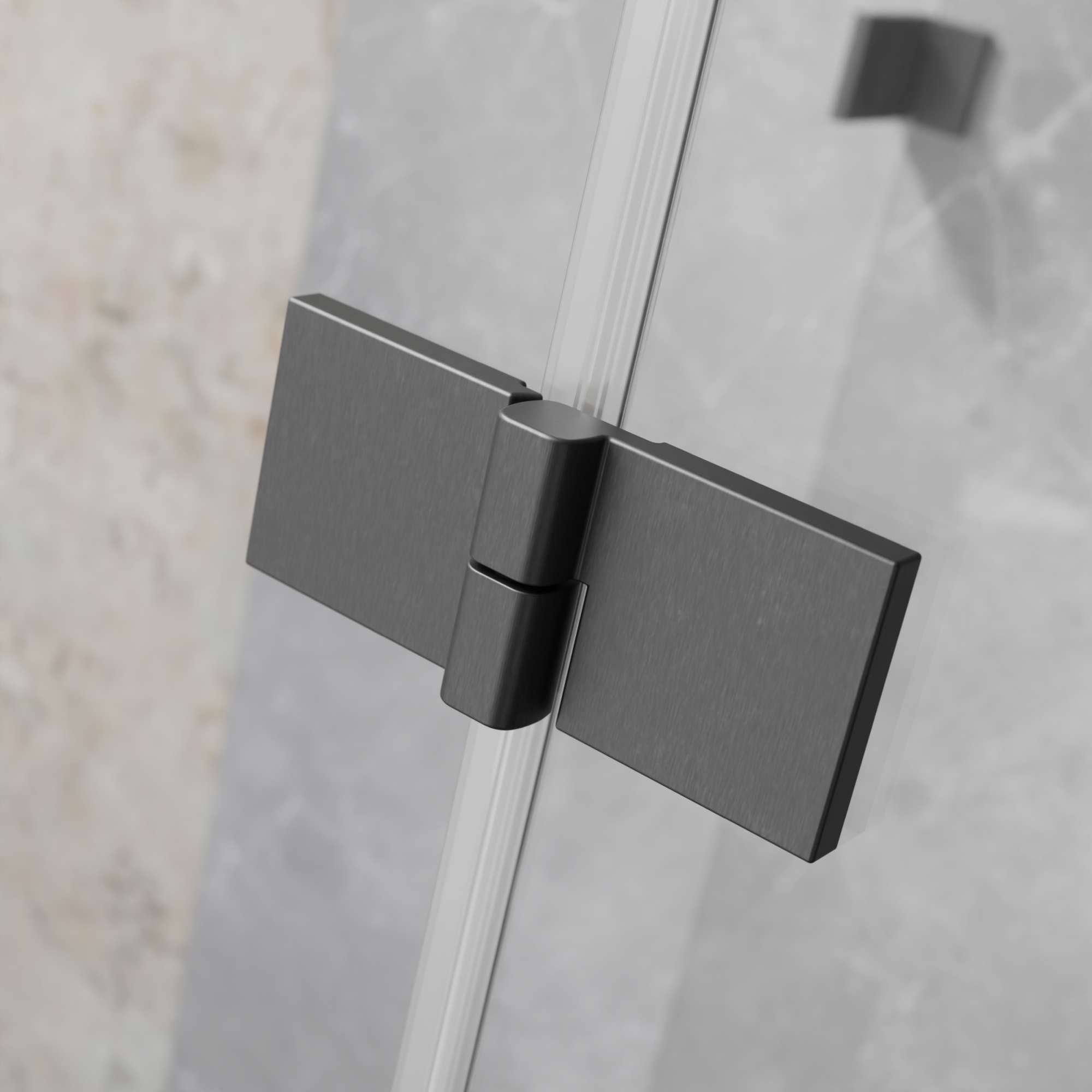 Essenza Pro Brushed GunMetal - Exkluzív süllyesztett, emelőmechanikás zsanérok