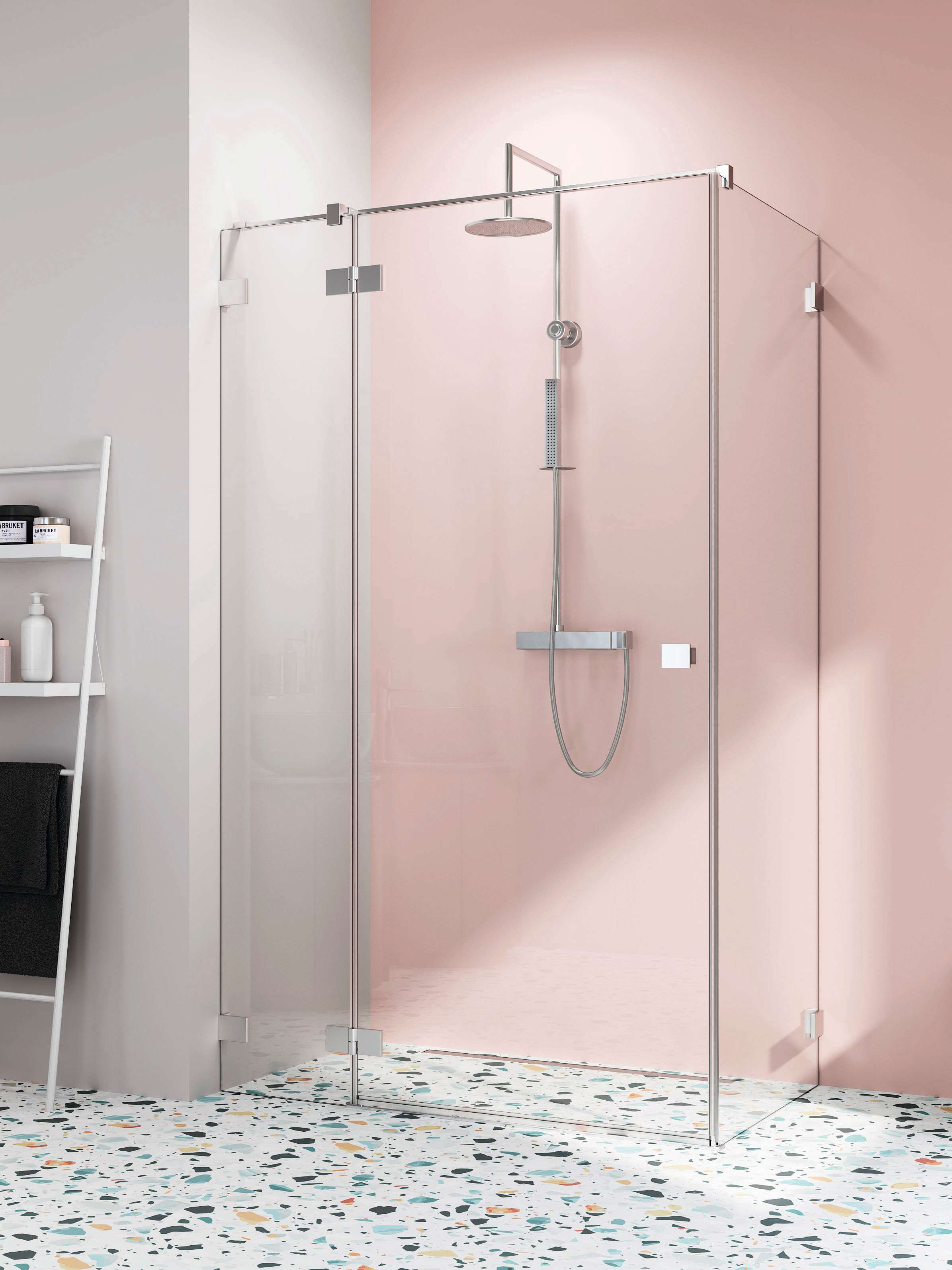 Essenza Pro KDJ szögletes zuhanykabin enteriőr