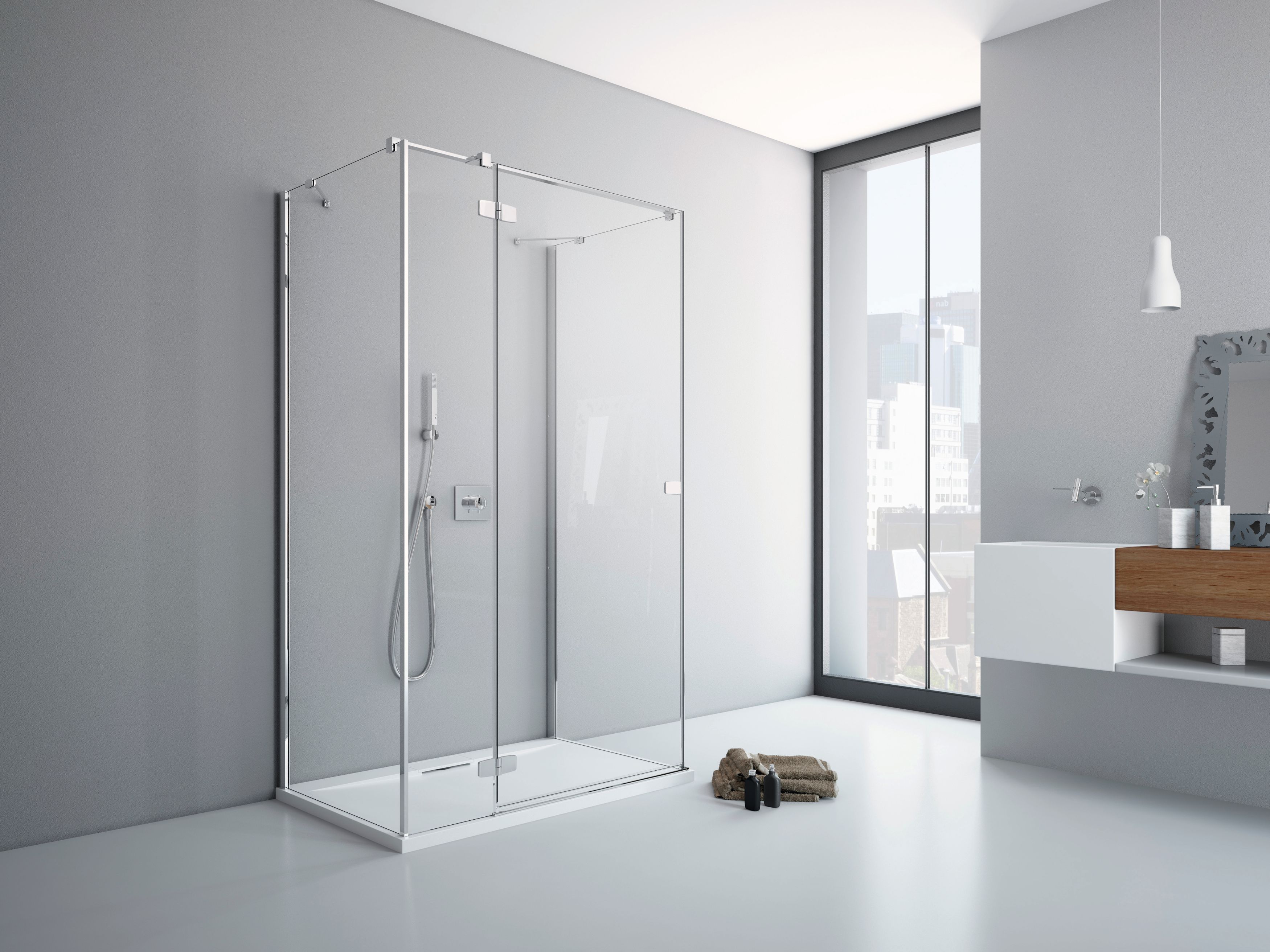 Fuenta New KDJ+S szögletes zuhanykabin enteriőr