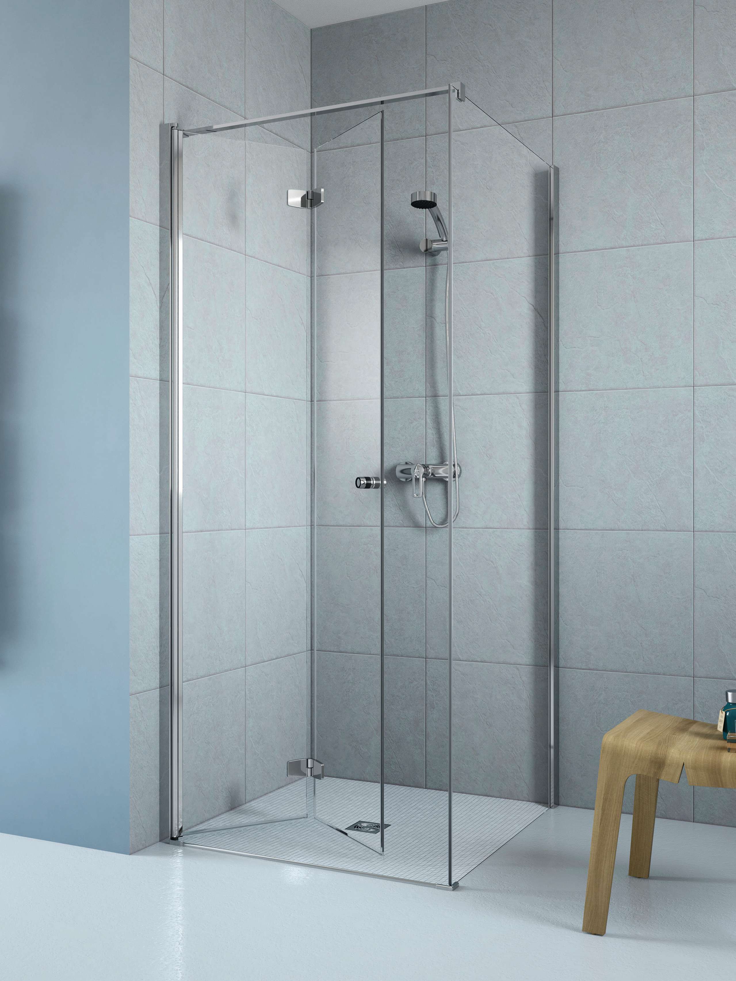 Fuenta New KDJ-B szögletes zuhanykabin