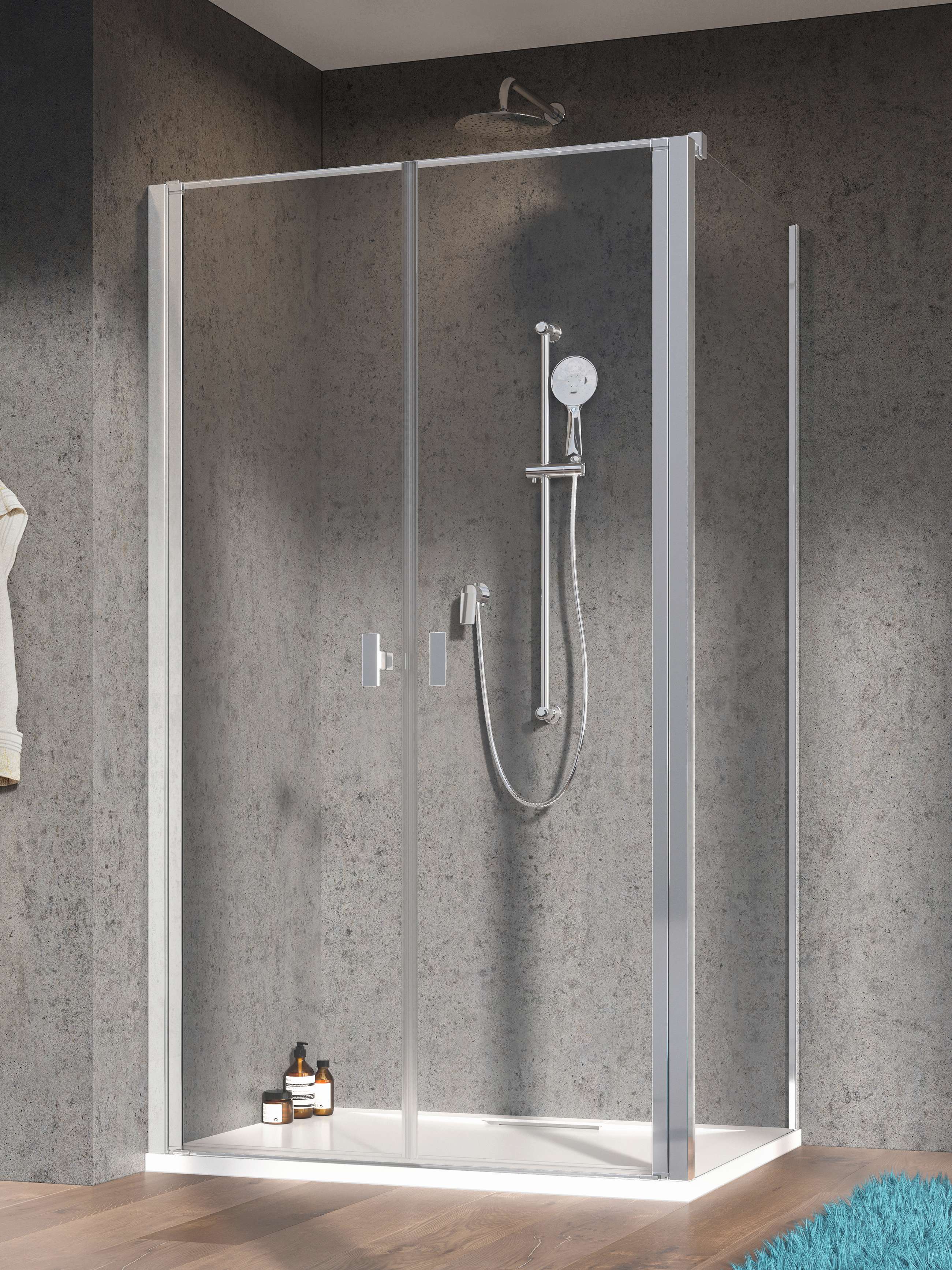 Nes DWD+S szögletes zuhanykabin