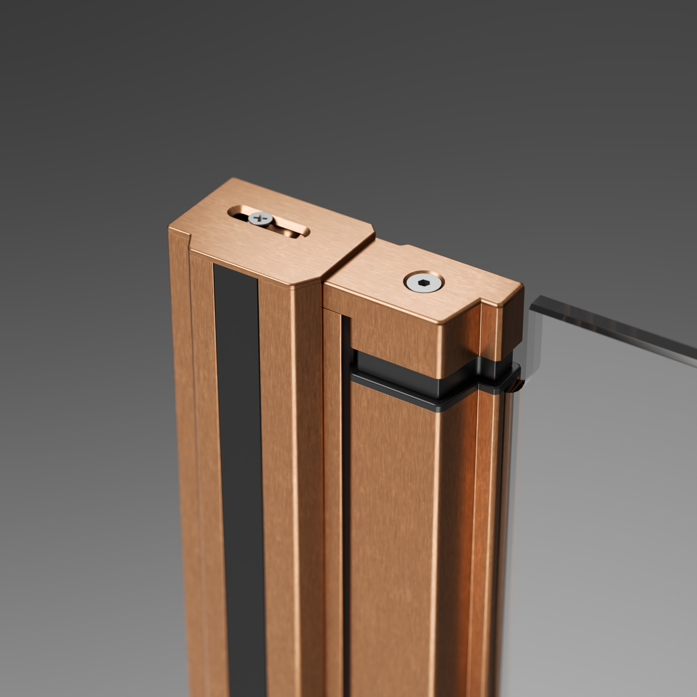 Nes Brushed Copper – Az emelőmechanika közel 180 fokos mozgást tesz lehetővé