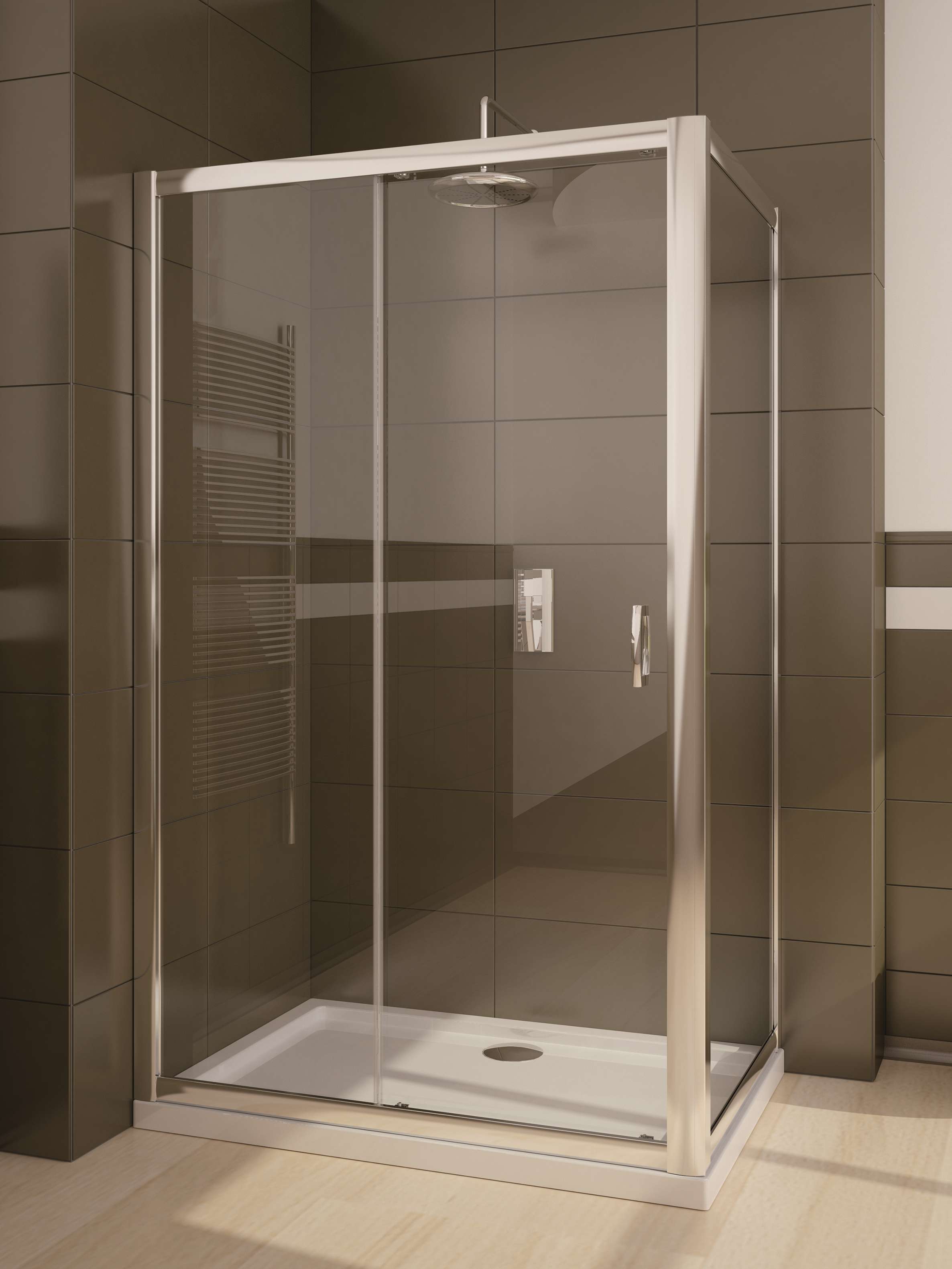 Premium Plus DWJ+S szögletes zuhanykabin