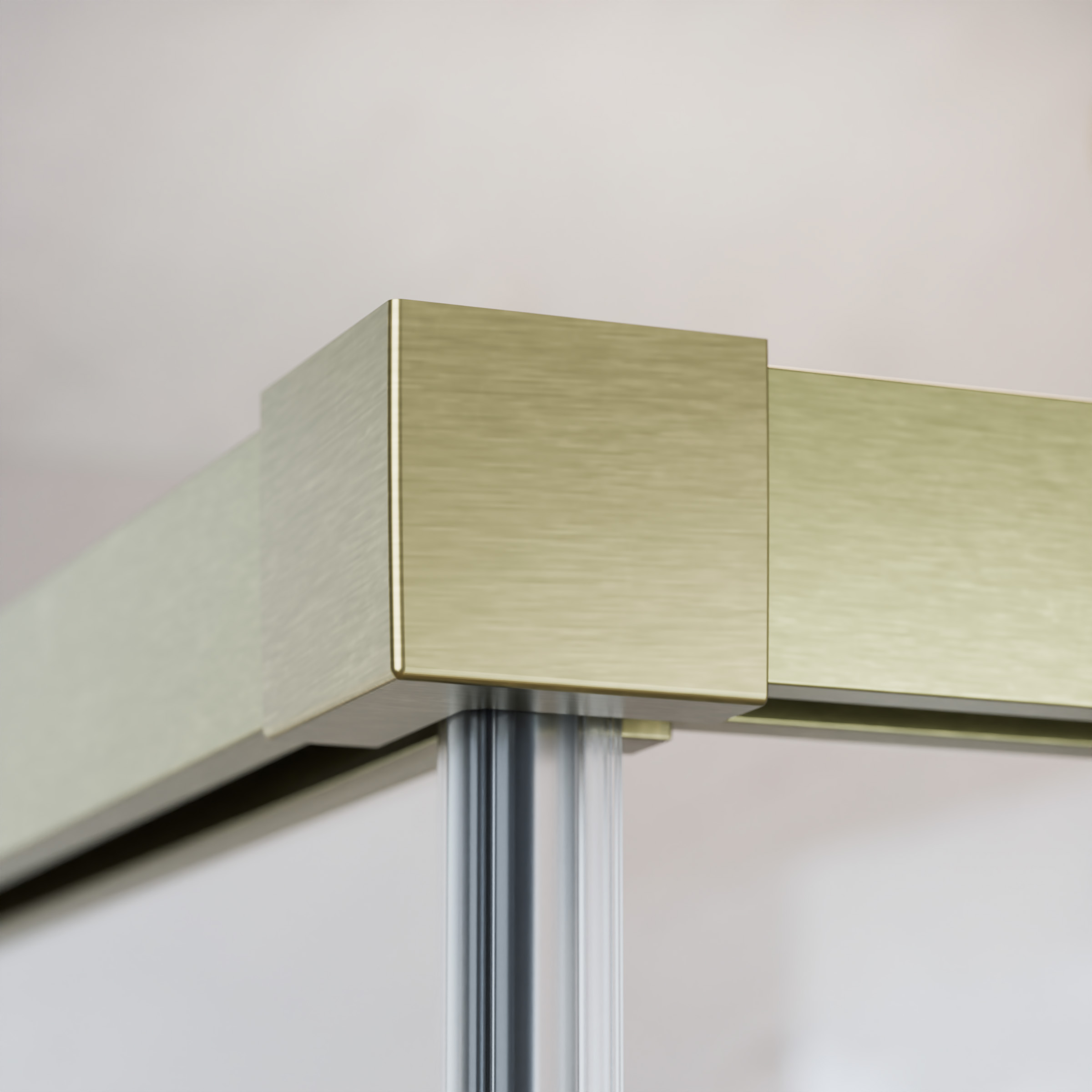 Idea Brushed Gold – Tökéletes záródást biztosító mágnes profil