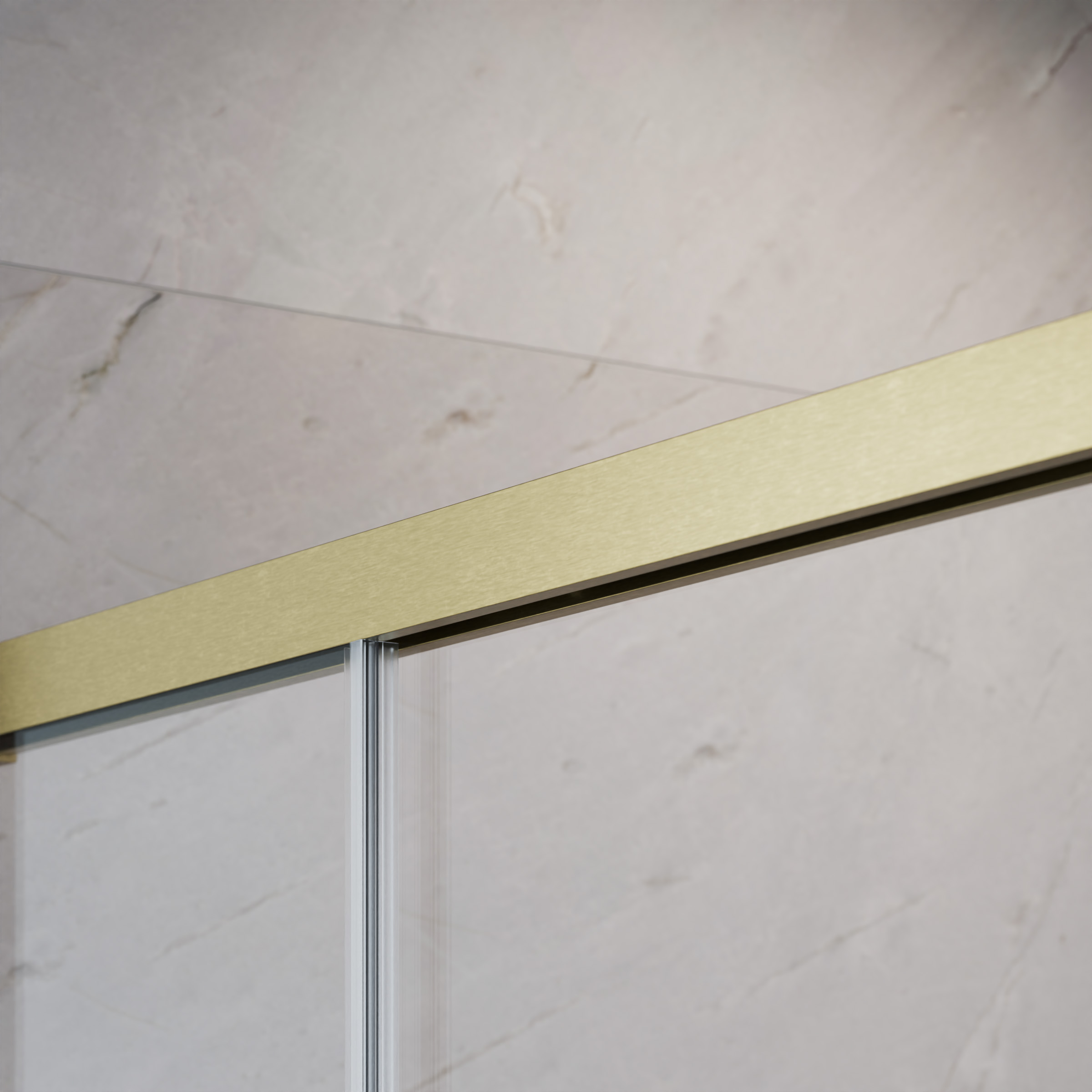 Idea Brushed Gold – Szálcsiszolt arany profil