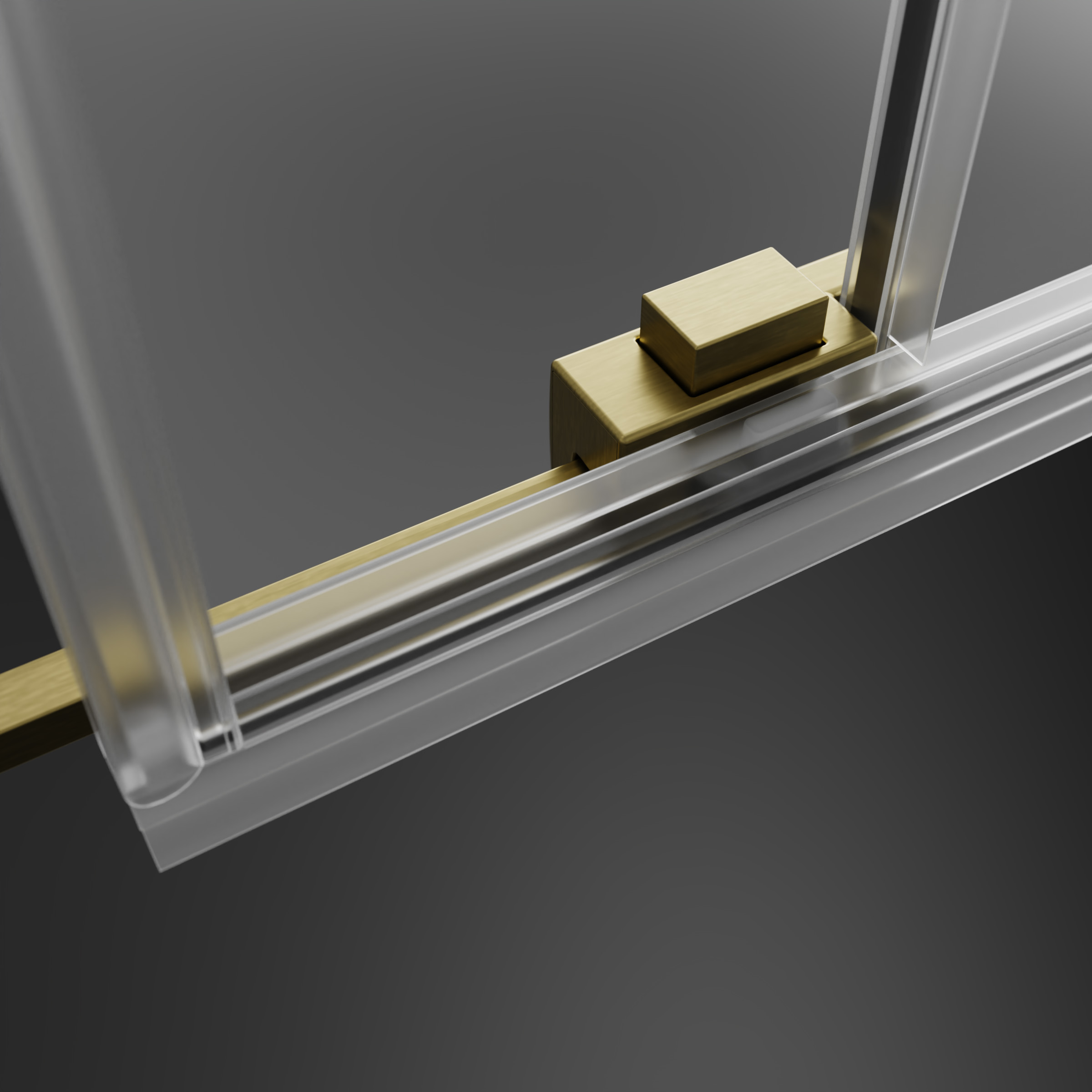 Idea Brushed Gold – Kiakasztható és kiemelhető ajtók a könnyű tisztításért