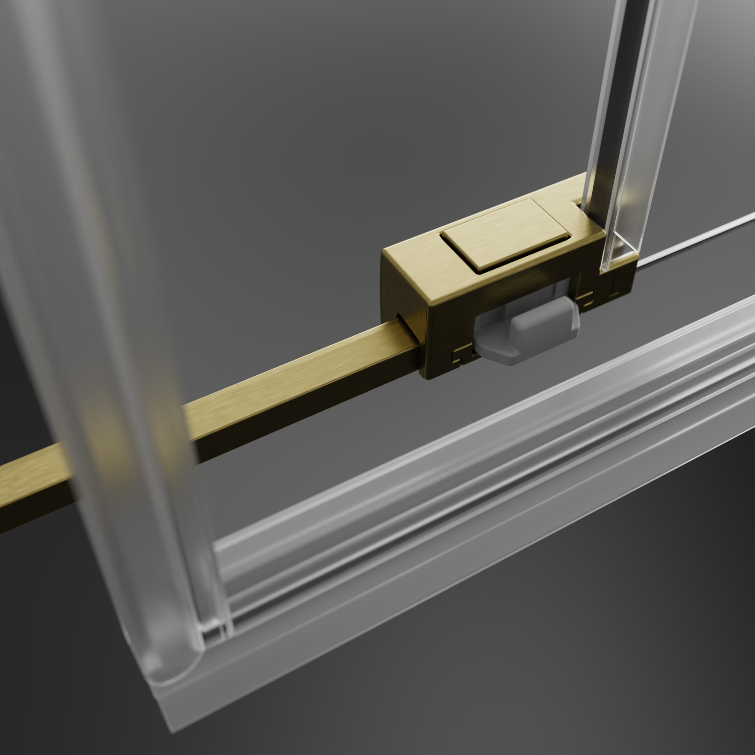 Idea Brushed Gold – Kiakasztható és kiemelhető ajtók a könnyű tisztításért