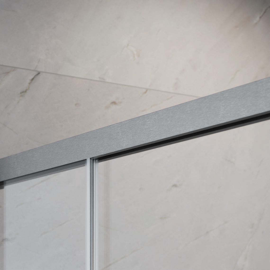 Idea Brushed Nickel – Szálcsiszolt króm profil